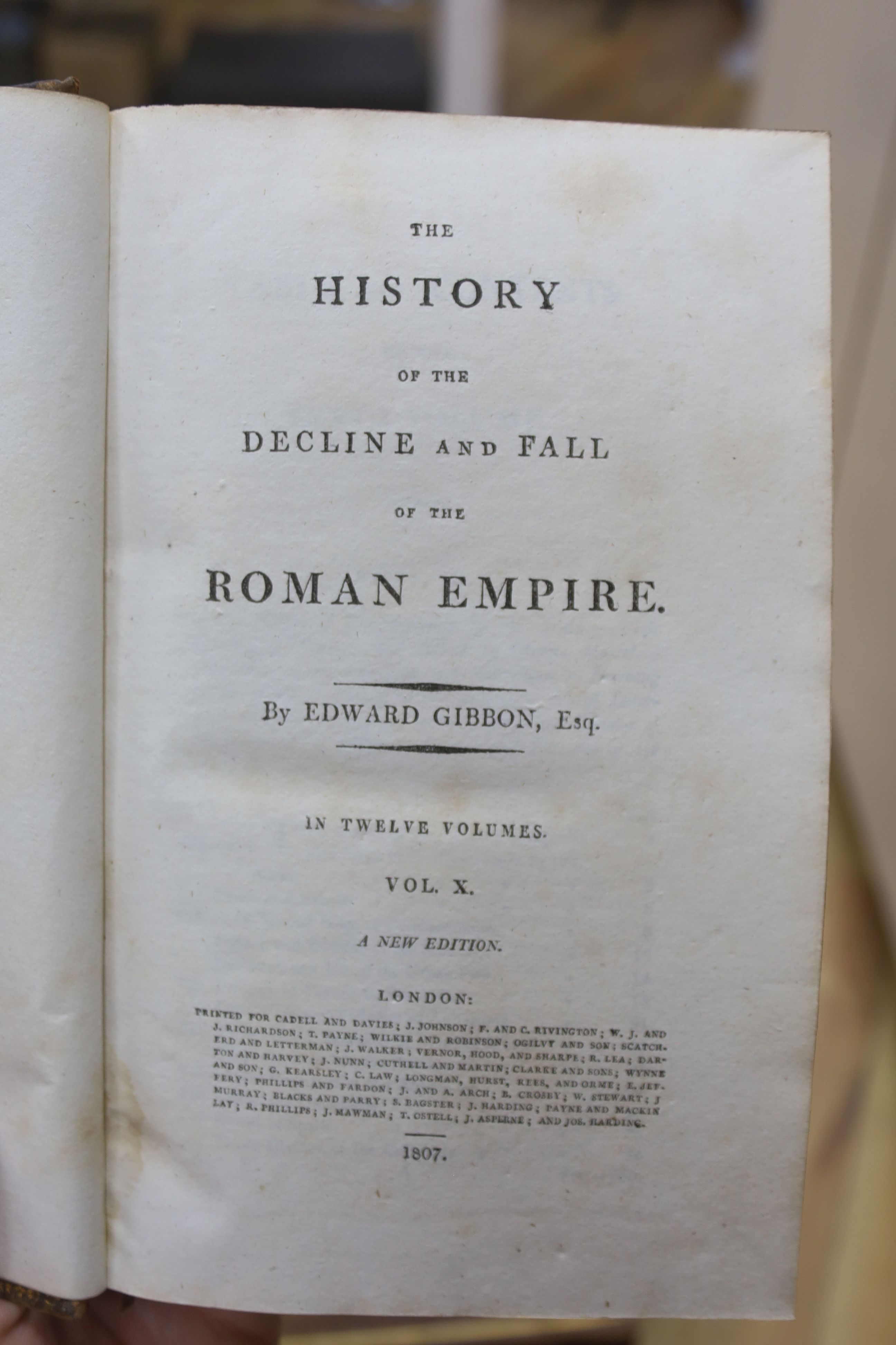 Gibbon, Edward - The History of The Decline and Fall of The Roman Empire